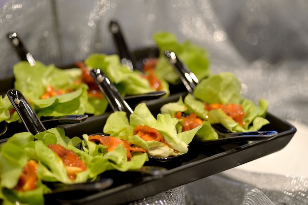 Salada de frutos do mar picante