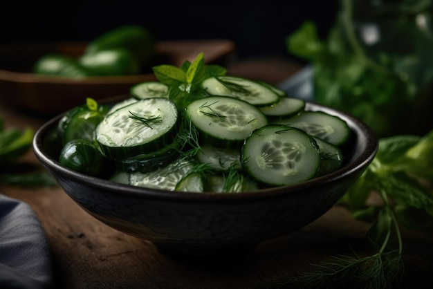 Salada de pepino