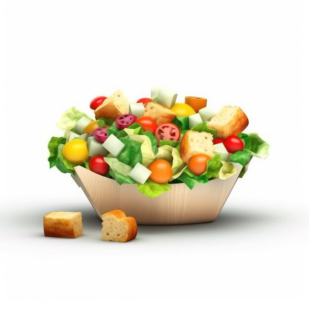 salada de tigela de salada