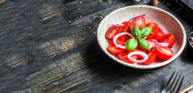 salada de tomate legumes vermelhos aperitivo cebola lanche