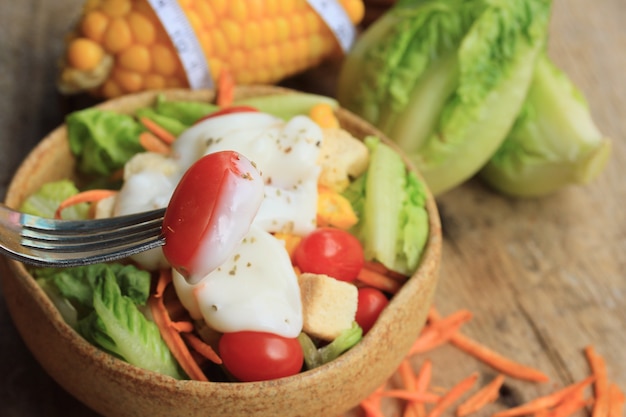 Salada de vegetais