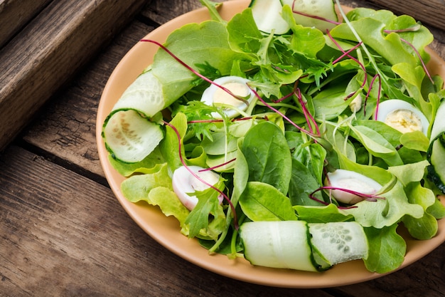 Salada fresca de primavera