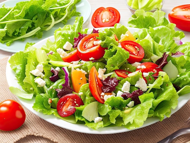 salada fresca