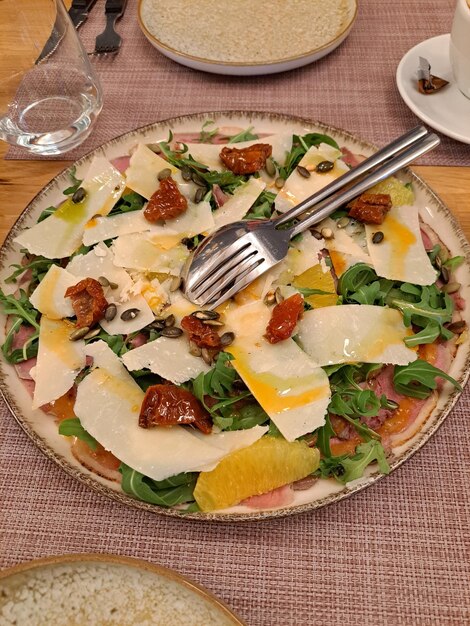 Foto salada mediterrânea