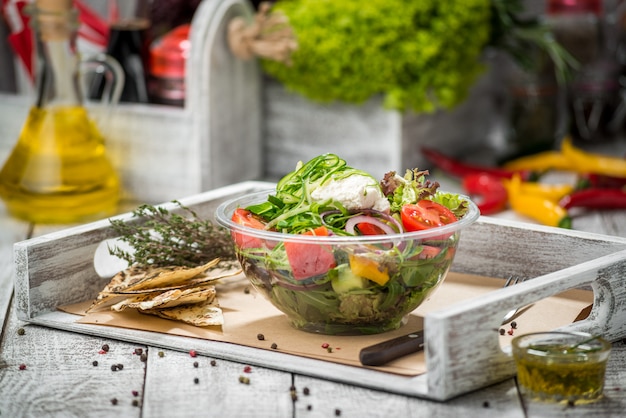 Salada mista, Legumes frescos
