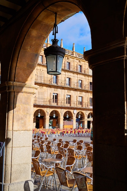 Salamanca Plaza Mayor em Espanha