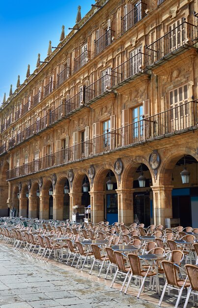 Salamanca Plaza Mayor em Espanha