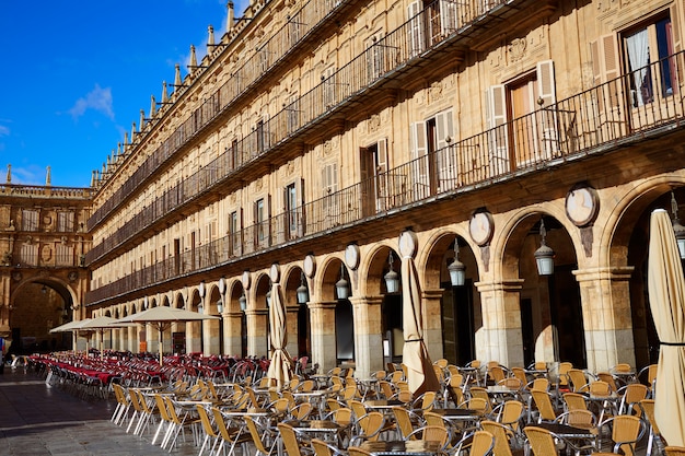 Salamanca Plaza Mayor en España