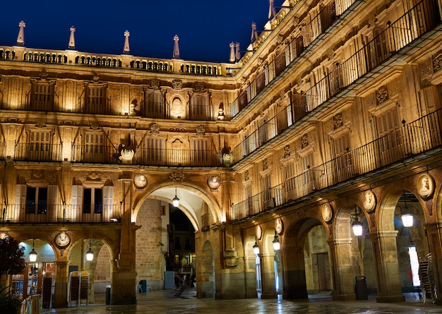 Salamanca Plaza Mayor en España