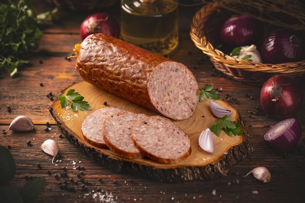 salame fumado tradicional