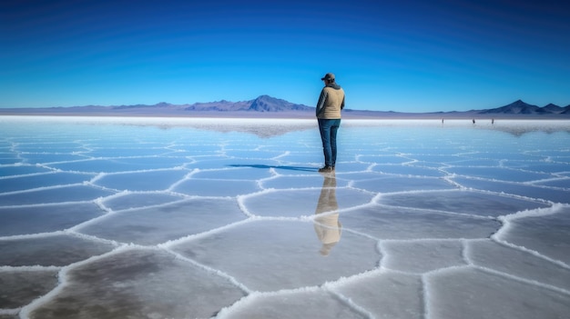 Salar de Uyuni Bolivien