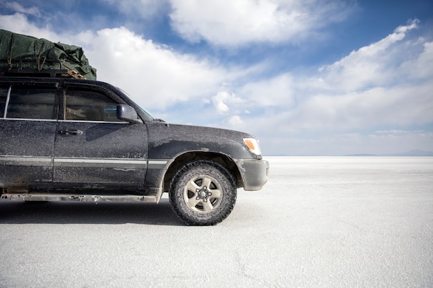 Foto salar de uyuni salzwüste in bolivien