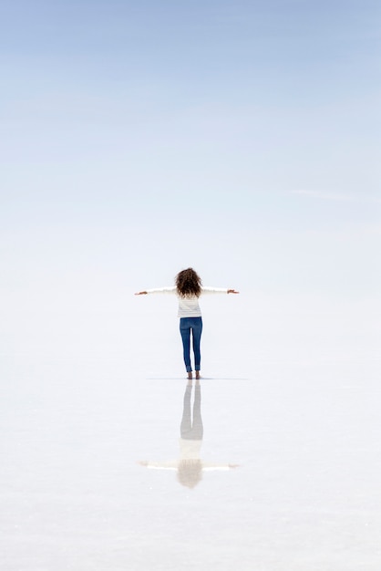 Salar de Salar de Iuyuni en Bolivia