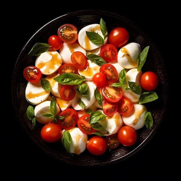 Salat mit Tomaten