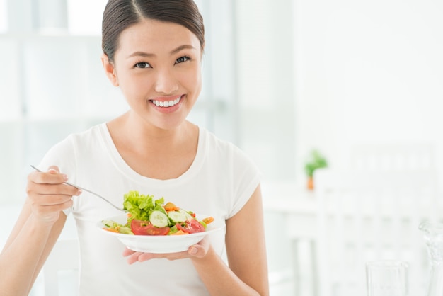 Salat zum Frühstück