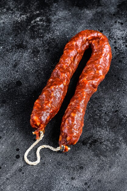 Salchicha curada de cerdo con chorizo español