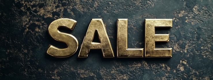 Foto sale 3d dorado enfoque selectivo aislado ia generativa