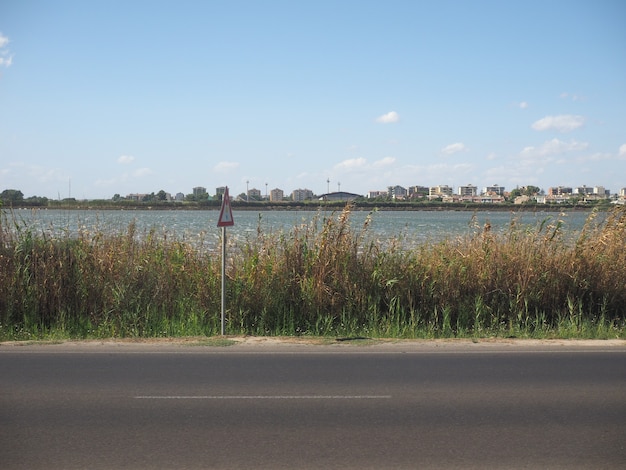 Saline (salinas) em Cagliari