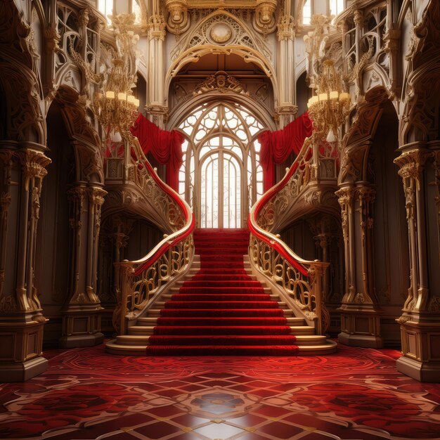 Foto salón de la alfombra roja