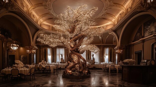 El salón de baile en el ritz carlton, toronto.