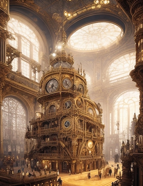 Salón de baile Steampunk Versailles