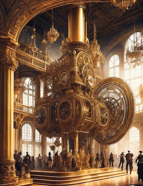 Salón de baile Steampunk Versailles