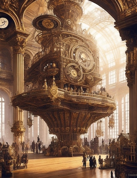 Salón de baile Steampunk Versailles