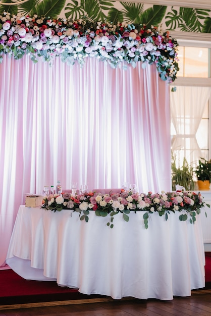 Salón de banquetes para bodas, decoración de salones de banquetes, decoración atmosférica