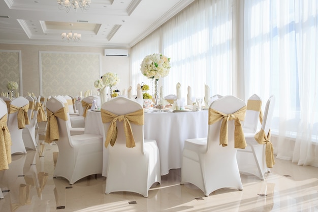 Salón de banquetes de estilo clásico