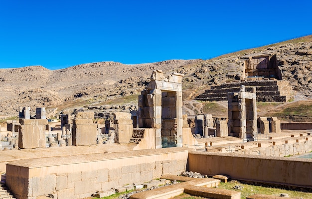 Salón de las Cien Columnas en Persépolis - Irán