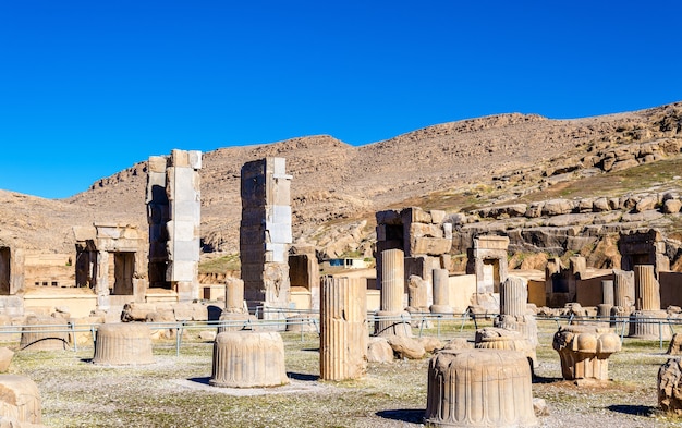 Salón de las Cien Columnas en Persépolis - Irán