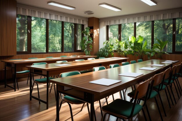 salón de clases en la escuela fotografía publicitaria profesional