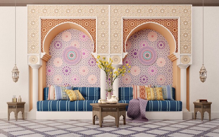 Salón de estilo árabe