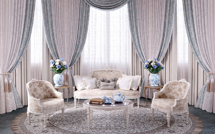Salón de estilo clásico