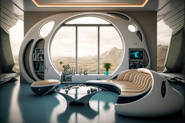 Este proyecto de indiegogo promete una mesa de salón que parece venir del  futuro y podrás convertir tu salón en una nave espacial.