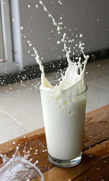 Salpicaduras de leche