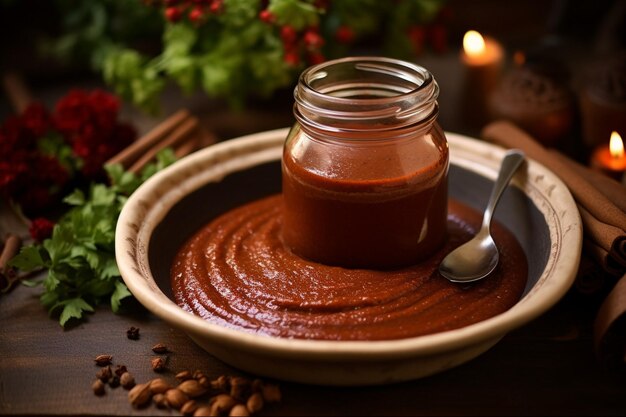 Salsa de enchilada com chocolate