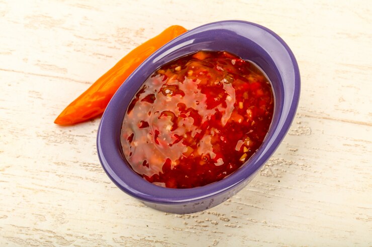Foto salsa dulce y agria