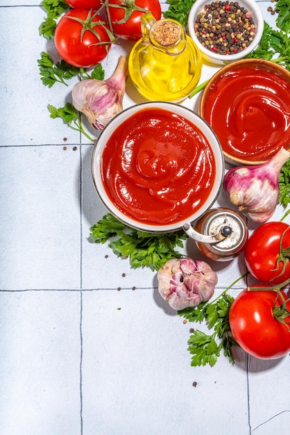 Salsa de ketchup casera