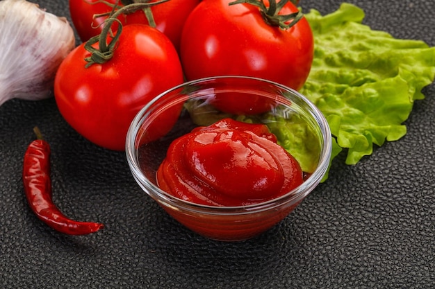 Salsa de salsa de tomate