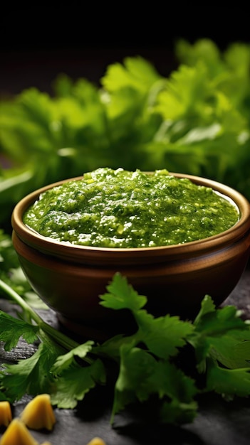 Salsa verde é um tipo de molho verde picante na culinária mexicana