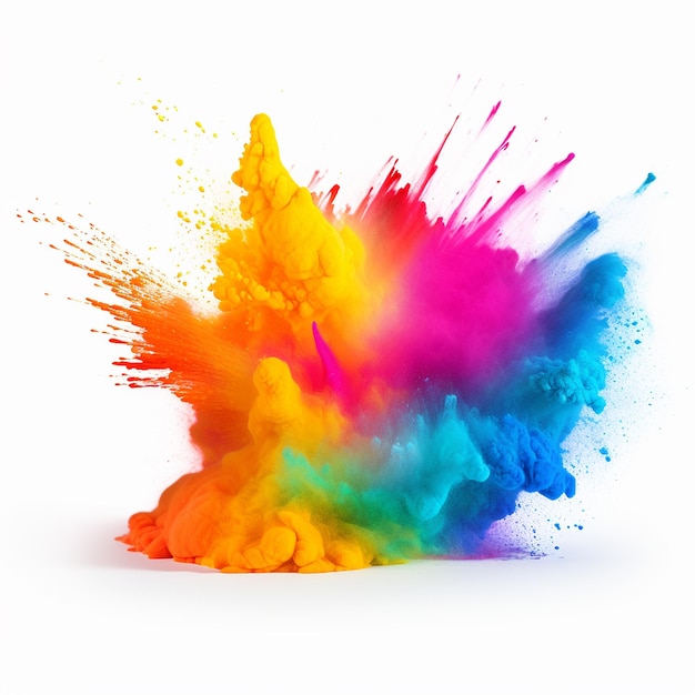 El salto de color de Holi