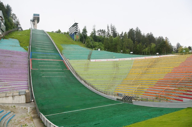 Salto de esqui em Bergisel, Innsbruck, Áustria