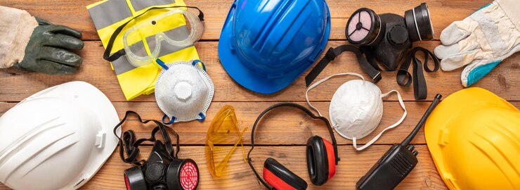 Salud y seguridad en el trabajo Equipos de protección personal para la industria y la construcción