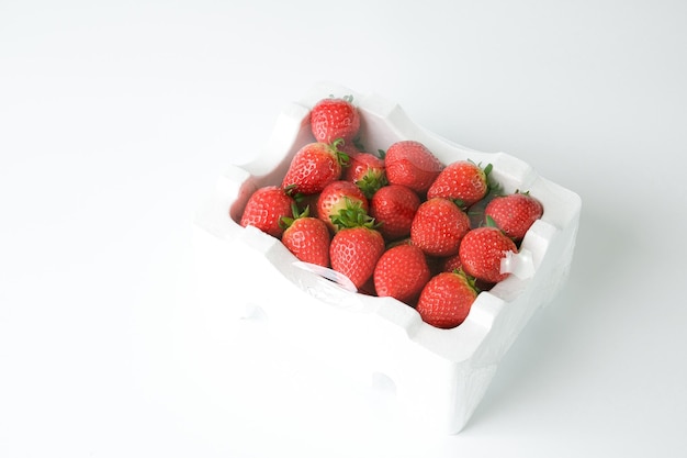 saludable y fresca fruta deliciosa fresa