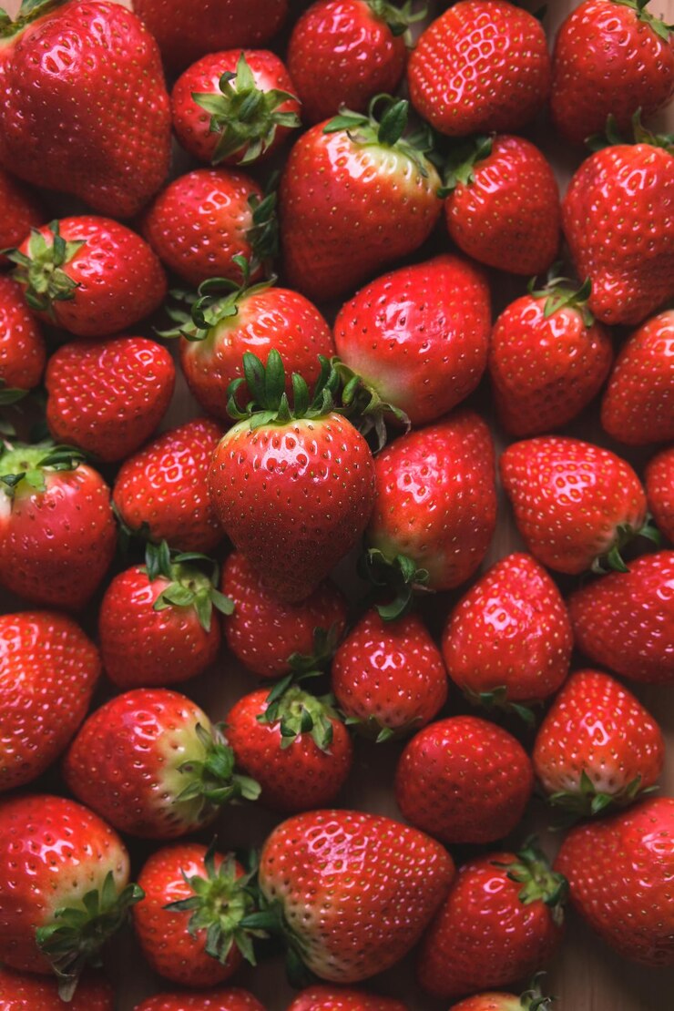 saludable y fresca fruta deliciosa fresa