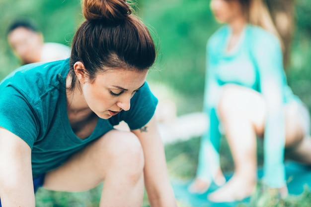 Saludo al sol en yoga