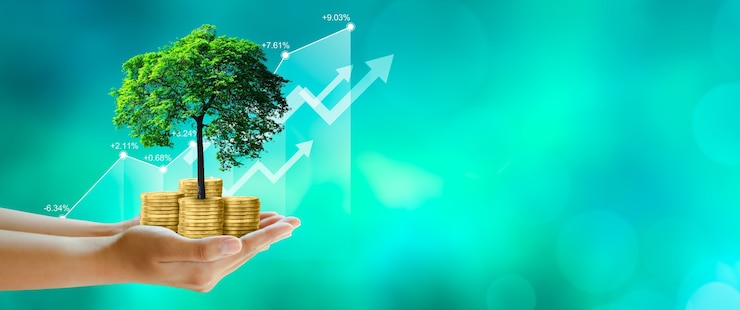 Foto salvar la ecología rsc ética empresarial ecológica buena gobernanza ideas de inversión y crecimiento empresarial
