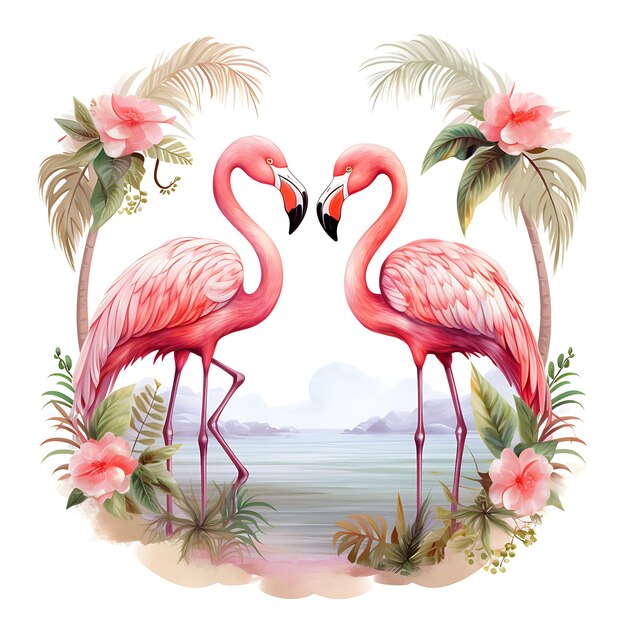 Foto sammlung karibische flamingo hochzeits-einladungskarte flamingo-form pe illustrations-idee-design