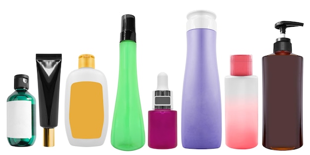 Sammlung von Kosmetikflaschen